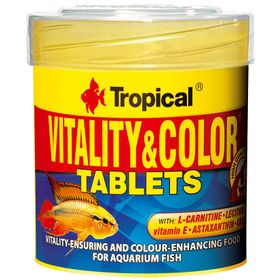 Tropical 50 ml 36 gr Vitality Color Tablet A Balık Yemi