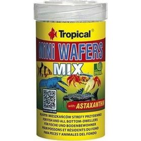 Tropical 55 gr 100 ml Mini Wafers Mix Balık ve Deniz Kabukluları için Yem