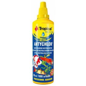 Tropical Antychlor 100 ml Akvaryum İçin Klor Giderici