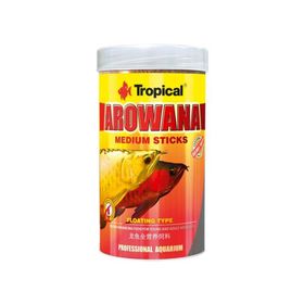 Tropical Arowana Sticks Genç Arowanalar için Renklendirici Medium 250 ml 90 gr Balık Yemi