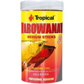 Tropical Arowana Sticks Genç Arowanalar için Renklendirici Medium 250 ml 90 gr Balık Yemi