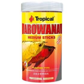 Tropical Arowana Sticks Genç Arowanalar için Renklendirici Medium 250 ml 90 gr Balık Yemi