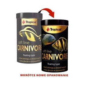 Tropical Carnivore Soft Line 250 ml/80 gr Kutu Balık Yemi