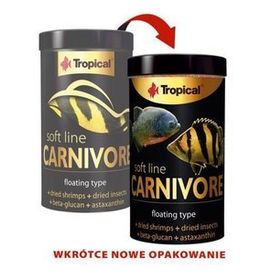 Tropical Carnivore Soft Line 250 ml/80 gr Kutu Balık Yemi