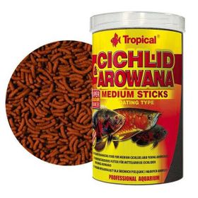 Tropical Cichlid Arowana Medium Sticks 1000 ml 360 gr Balık Yemi