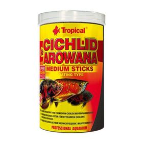 Tropical Cichlid Arowana Medium Sticks 1000 ml 360 gr Balık Yemi
