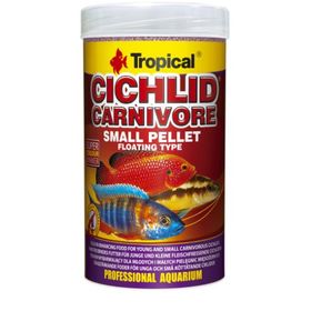 Tropical Cichlid Carnivore Small 250 ml/90 gr Kutu Balık Yemi