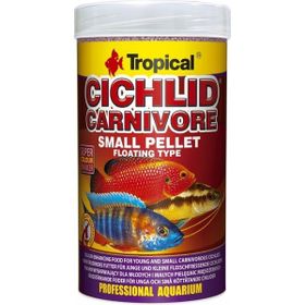 Tropical Cichlid Carnivore Small Pellet 1000 ml 360 gr Balık Yemi