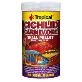 Tropical Cichlid Carnivore Small Pellet 1000 ml 360 gr Balık Yemi