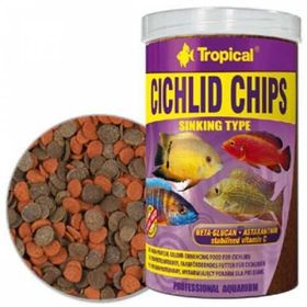Tropical Cichlid Chips 100 gr Açık Balık Yemi