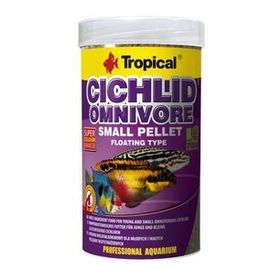 Tropical Cichlid Omnivore Small Pellet 250 ml 90 gr Cichlid Balıkları İçin Balık Yemi