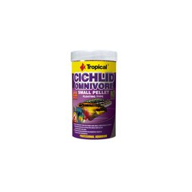 Tropical Cichlid Omnivore Small Pellet 250 ml 90 gr Cichlid Balıkları İçin Balık Yemi