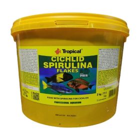Tropical Cichlid Spirulina Flakes 50 gr Balık Yemi