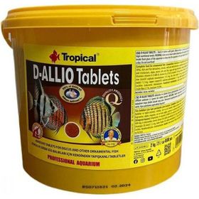 Tropical D-Allio Plus Sarımsaklı 100 Adet Tablet Balık Yemi