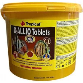 Tropical D-Allio Plus Sarımsaklı 100 Adet Tablet Balık Yemi
