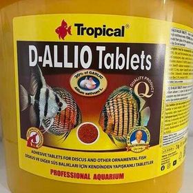 Tropical D-Allio Plus Sarımsaklı Tablet 250 gr Balık Yemi