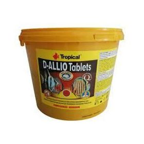 Tropical D-Allio Plus Tablet 100 Adet Kovadan Bölme Açık Balık Yemi