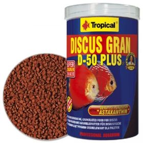 Tropical Discus Gran D 50 Plus 100 gr Kovadan Bölme Açık Balık Yemi