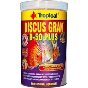 Tropical Discus Gran D 50 Plus 250 gr Kovadan Bölme Açık Balık Yemi