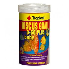 Tropical Discus Gran D-50 Plus Baby 100 ml/52 gr Kutu Balık Yemi