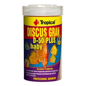 Tropical Discus Gran D-50 Plus Baby 250 ml/130 gr Kutu Balık Yemi