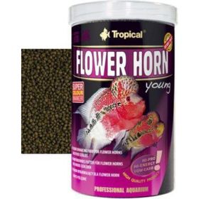 Tropical Flower Horn Young Pellet 3 lt 1,14 kg Kova Balık Yemi