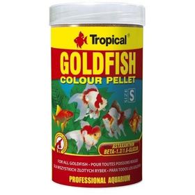 Tropical GoldFish Colour Pellet 250 ml/90 gr Kutu Balık Yemi
