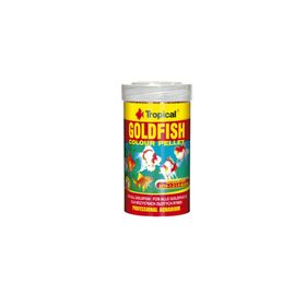 Tropical GoldFish Colour Pellet 250 ml/90 gr Kutu Balık Yemi
