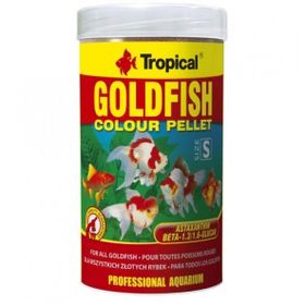 Tropical GoldFish Colour Pellet 250 ml/90 gr Kutu Balık Yemi