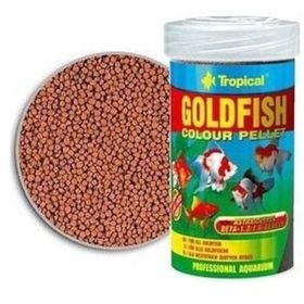 Tropical GoldFish Colour Pellet Size S 250 ml/110 gr Kutu Balık Yemi