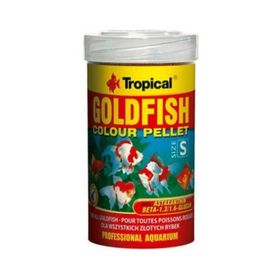 Tropical Goldfish Colour Pellet Size Small 100 ml 45 gr Balık Yemi
