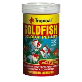 Tropical Goldfish Colour Pellet Size Small 100 ml 45 gr Balık Yemi
