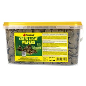 Tropical Green Algae Wafers 5 lt 2,25 kg Vatoz ve Çöpçü Balıkları İçin Balık Yemi
