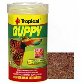 Tropical Guppy 100 ml/20 gr Kutu Balık Yemi