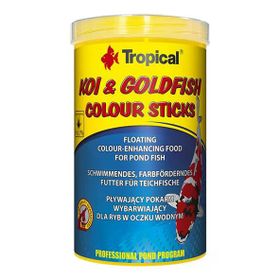 Tropical Koi Goldfish Colour Sticks 1000 ml Balık Yemi