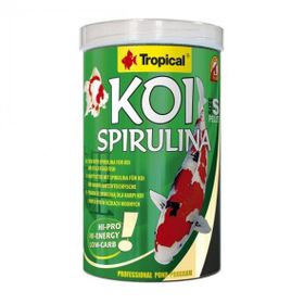 Tropical Koi Spirulina Pellet Size 1000 ml 320 gr Balık Yemi