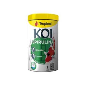 Tropical Koi Spirulina Pellet Size 1000 ml 320 gr Balık Yemi