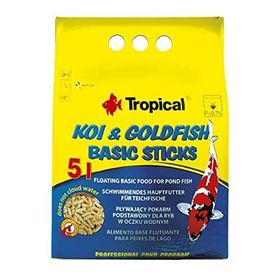 Tropical Koi Ve Goldfish Basic Sticks 1000 ml 90 gr Balık Yemi