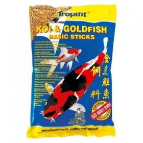 Tropical Koi Ve Goldfish Basic Sticks 1000 ml 90 gr Balık Yemi