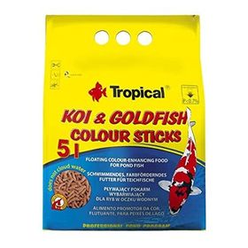 Tropical Koi Ve Goldfish Colour Sticks 1000 ml 90 gr Balık Yemi