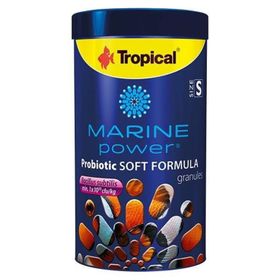 Tropical Marine Power Probiotic Soft Formula Prebiyotik Katkılı Omnivor Deniz Small 100 ml 60 gr Balık Yemi