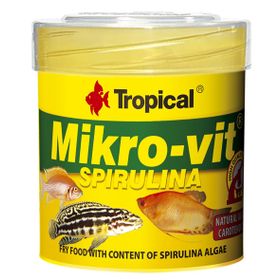 Tropical Mikro-Vit Spirulina 50 ml/32 gr Kutu Balık Yemi