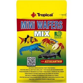 Tropical Mini Wafers Mix 18 gr Vatoz ve Çöpçü Balığı Yemi