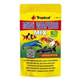 Tropical Mini Wafers Mix 18 gr Vatoz ve Çöpçü Balığı Yemi
