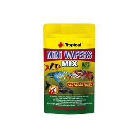 Tropical Mini Wafers Mix 18 gr Vatoz ve Çöpçü Balığı Yemi
