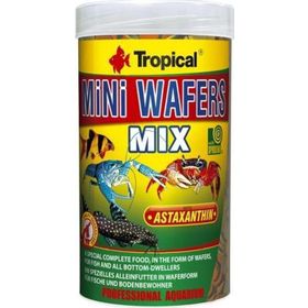 Tropical Mini Wafers Mix 18 gr Vatoz ve Çöpçü Balığı Yemi