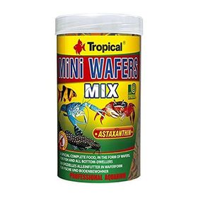 Tropical Mini Wafers Mix 90 gr Vatoz ve Çöpçü Balıkları İçin Balık Yemi