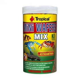 Tropical Mini Wafers Mix 90 gr Vatoz ve Çöpçü Balıkları İçin Balık Yemi