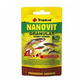 Tropical Nanovit Granulat 10 gr Tropikal Balıkları İçin Granül Balık Yemi