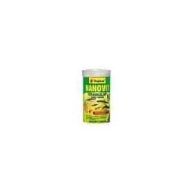 Tropical Nanovit Granulat 100 gr Kovadan Bölme Açık Balık Yemi